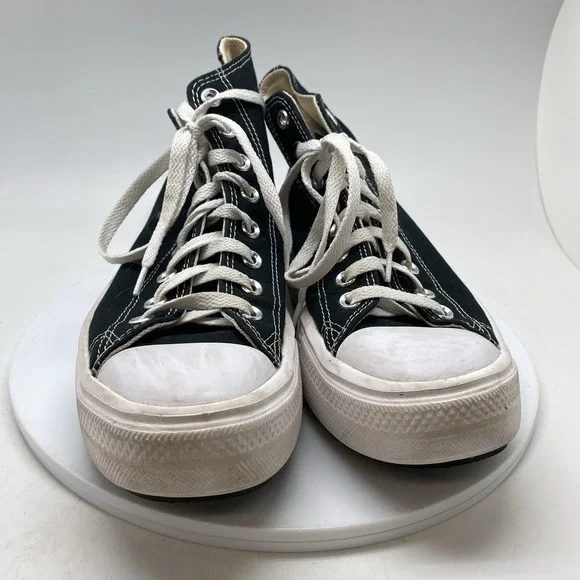 Converse Chuck Taylor All Star Move Womens Size 9 Black Athletic Shoes Sneakers - Picture 3 of 10